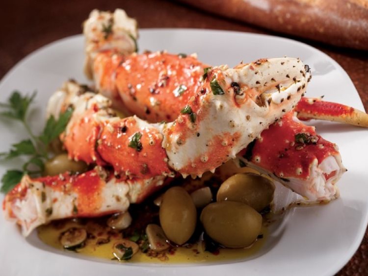 Giant Alaskan King Crab is a great gift anytime.