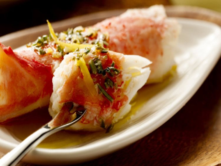 Alaskan king crab meat is pre-cooked and ready to eat without the shells or mess.
