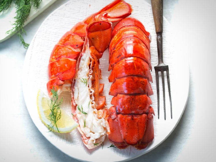 Maine Lobster Tails have a sweet and delicate flavor similar to king crab. 