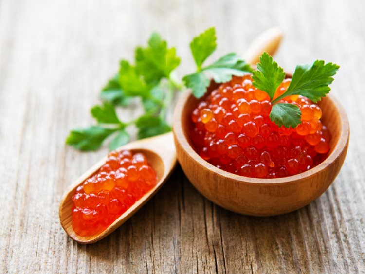 Red Caviar is enjoyed for its numerous health benefits and its taste from the ocean flavor.