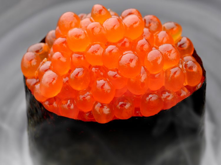 Chum Salmon Eggs Caviar are very large in size and have a great texture.