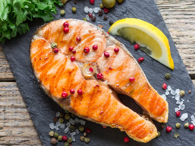 Salmon Steaks from Troll Caught Kings are premium quality because each fish is individually caught  while they are still alive.