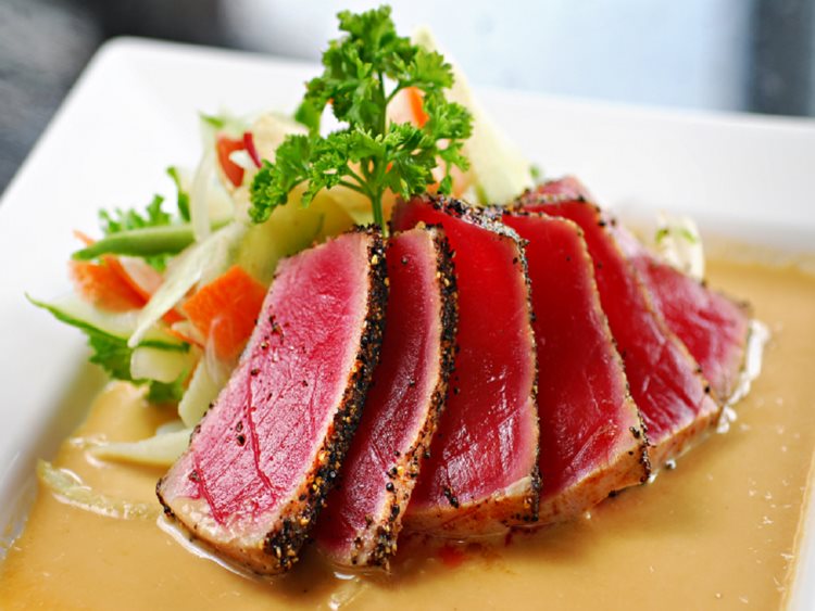 Sashimi Tuna can be enjoyed making handmade rolls or serving raw alongside soy sauce and wasabi.