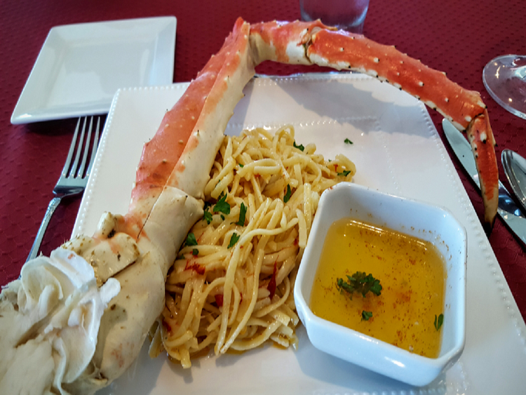 Enjoy the World's Largest Red Super Colossal King Crab Legs®. 