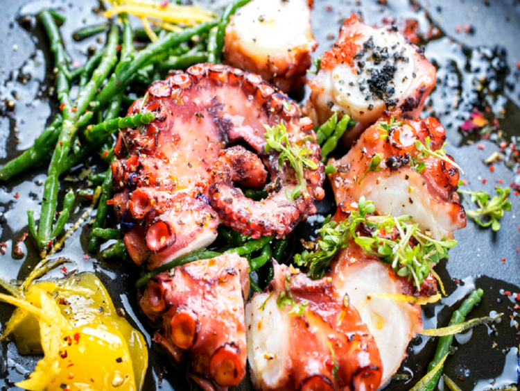 Frozen Octopus is excellent BBQ'd or prepared Sfakia marinated and chilled.